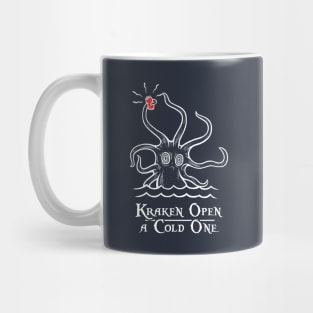 Kraken Open A Cold One Mug